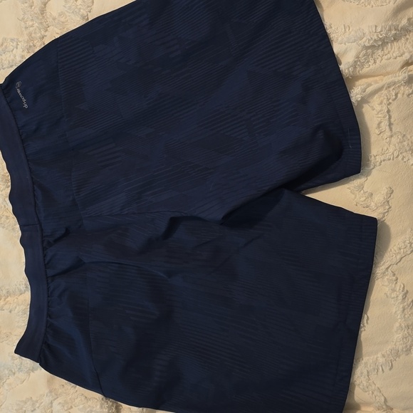 Mens Russell Blue Athletic Shorts Elastic Waistband Lightweight NWOT Size L - Picture 4 of 9